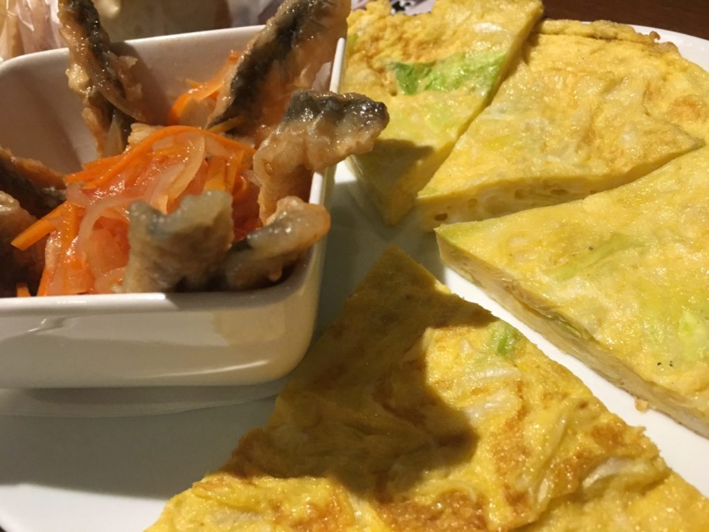 卵焼きとエスカベッシュ